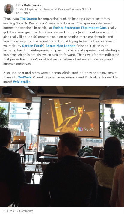 Vivid-Talks-How-To-Become-A-Charismatic-Leader-at-WeWork-Aldgate-Tower-London-on-April-25-2018-Praise-02