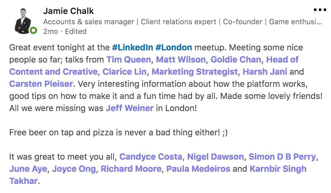 Vivid Talks The Cool Kids of LinkedIn at WeWork Hammersmith London on January 31 2018 Praise - 05