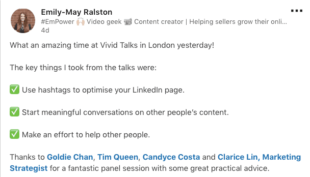 Vivid Talks Social Praise 3