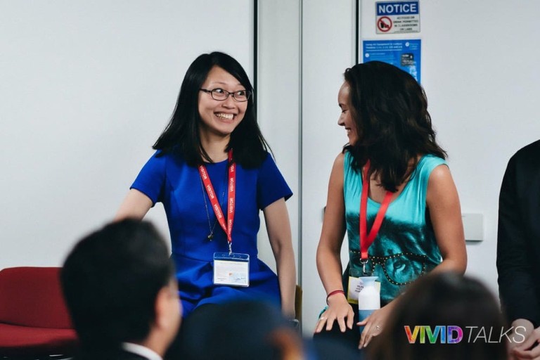 Vivid Talks Pearson Business School June 14 2018 by Alex Smutko Clarice Lin DSC_8450