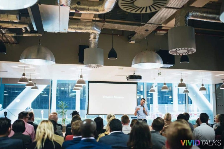 Vivid Talks on May 16 2018 at WeWork Moorgate in London - 0208