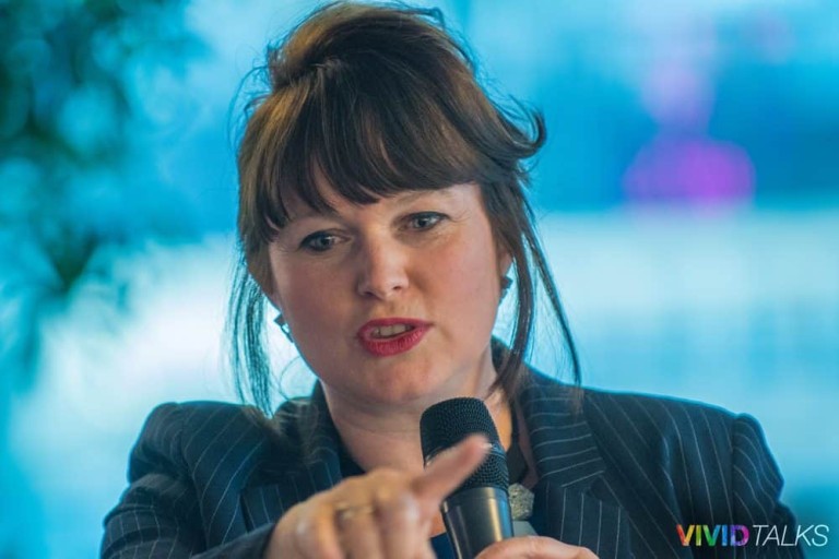 Esther Stanhope Vivid Talks WeWork Aldgate April 25 2018 by Steven Mayatt DSC_0151