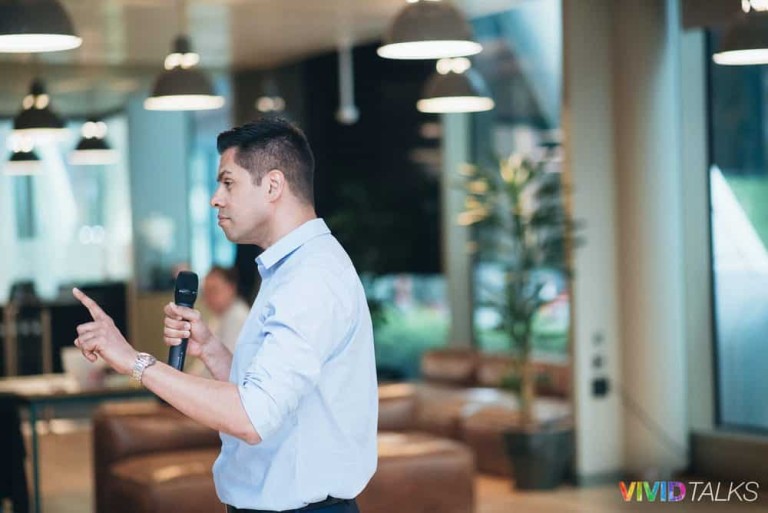 Vivid Talks on May 16 2018 at WeWork Moorgate in London - 0196