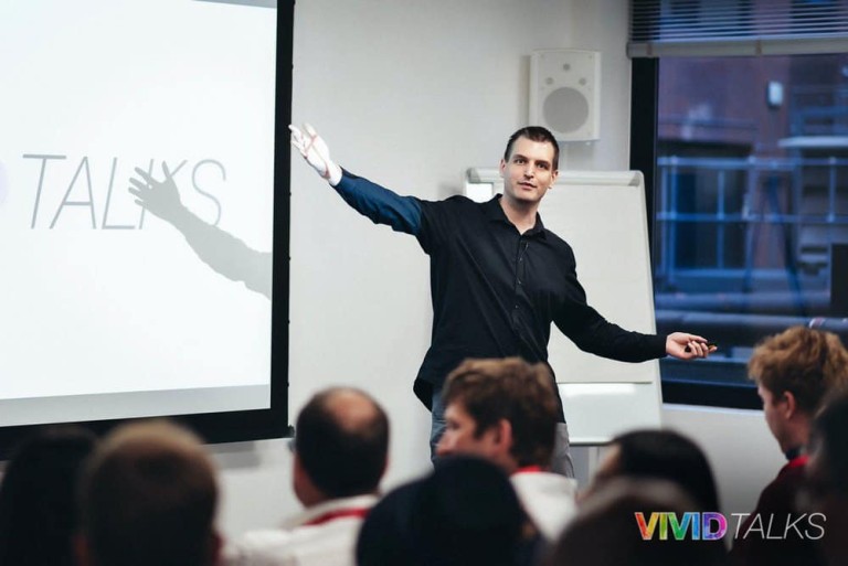 Vivid Talks Pearson Business School June 14 2018 by Alex Smutko Tim Queen DSC_8213