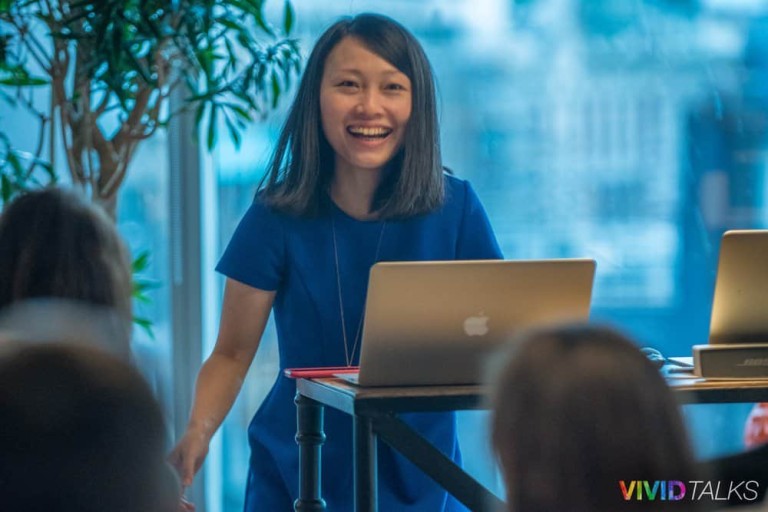 Clarice Lin Vivid Talks WeWork Aldgate April 25 2018 by Steven Mayatt DSC_0069