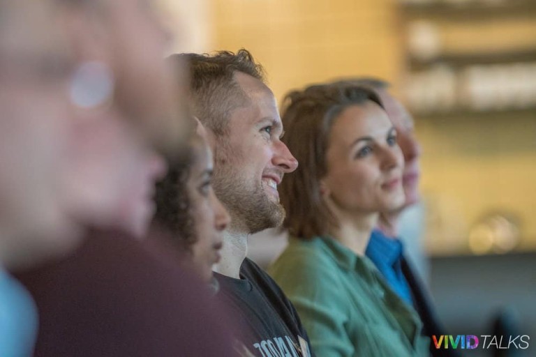 Vivid Talks WeWork Aldgate April 25 2018 by Steven Mayatt DSC_0125