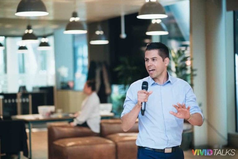 Vivid Talks on May 16 2018 at WeWork Moorgate in London - 0193